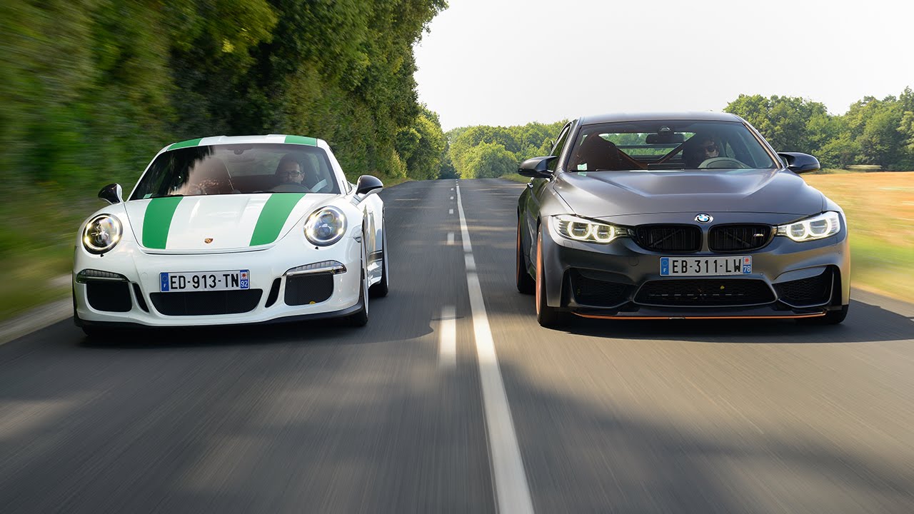2016 Porsche 911 R vs BMW M4 GTS vs l’invitée mystère